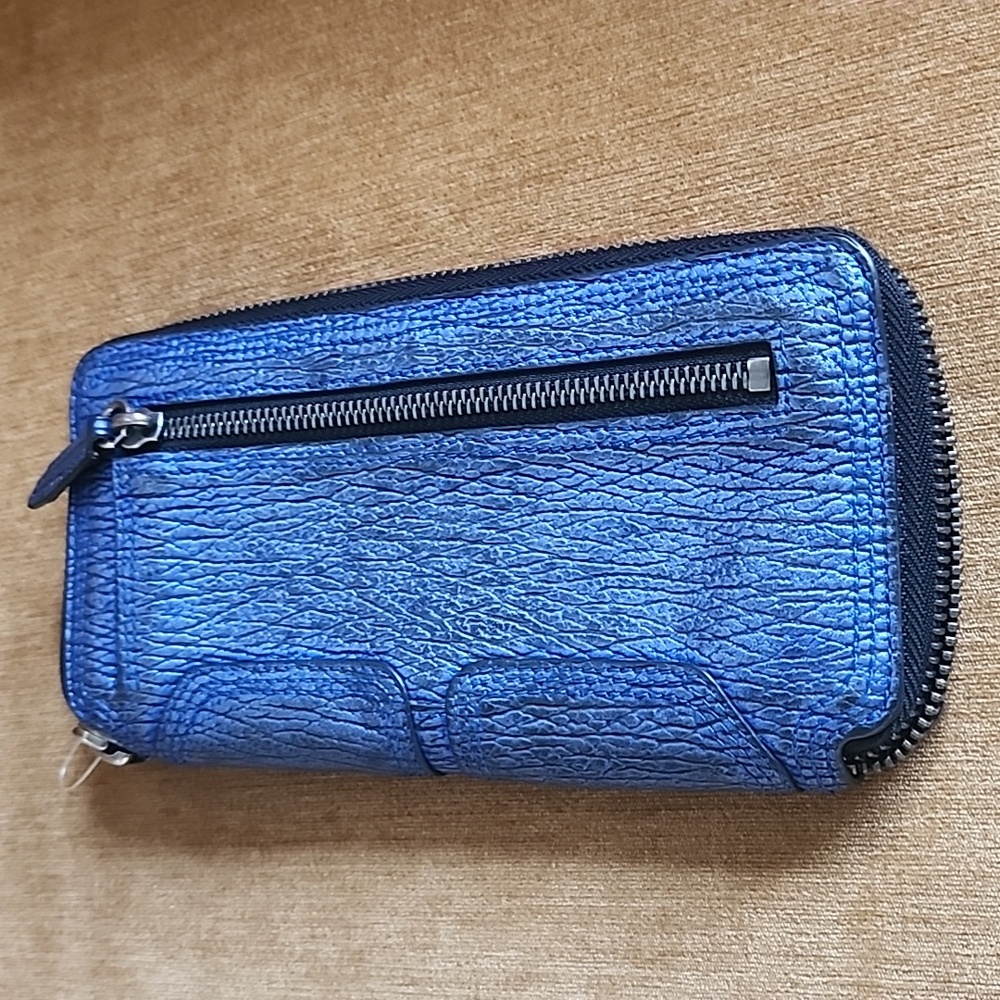 3.1 Phillip Lim Blue Wallet